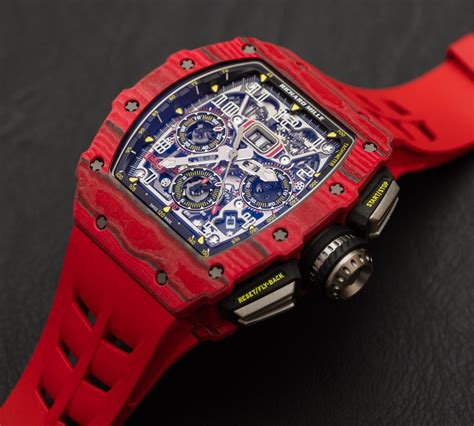 richard mille red strap price|richard mille rm11 for sale.